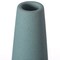 Uniquewise 8 Inch Contemporary Ceramic Cone Shape Table Vase Modern Pastel Colored Flower Holder, Green QI004359.GN - alternate 4